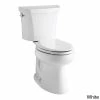 Discount ✔️ Kohler Highline Comfort Height 2-piece Elongated Dual Flush Toilet White 😉