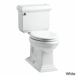 Buy ✔️ Kohler K-3816 Memoirs Classic Comfort Height 2-piece Elongated 1.28 GPF Toilet White 🔔