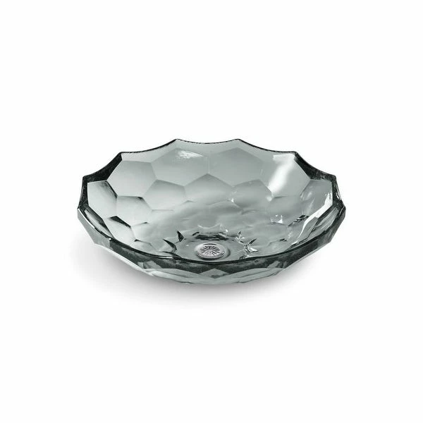 Discount ❤️ Kohler Briolette™ Vessel Faceted Glass Bathroom Sink Translucent Stone (K-2373-TG8) ❤️