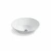 Brand new 😀 Kohler Conical Bell Vessel Or Wall-Mount Bathroom Sink With Glazed Underside White 🔔