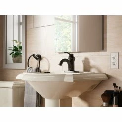 Promo ๐ Kohler Fairfax Centerset Bathroom Sink Faucet With Single Lever Handle Oil-Rubbed Bronze ๐ฅ