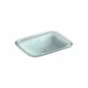 Best reviews of 🔔 Kohler Inia Wading Pool Glass Vessel Bathroom Sink In Opaque Dew Ice 👏