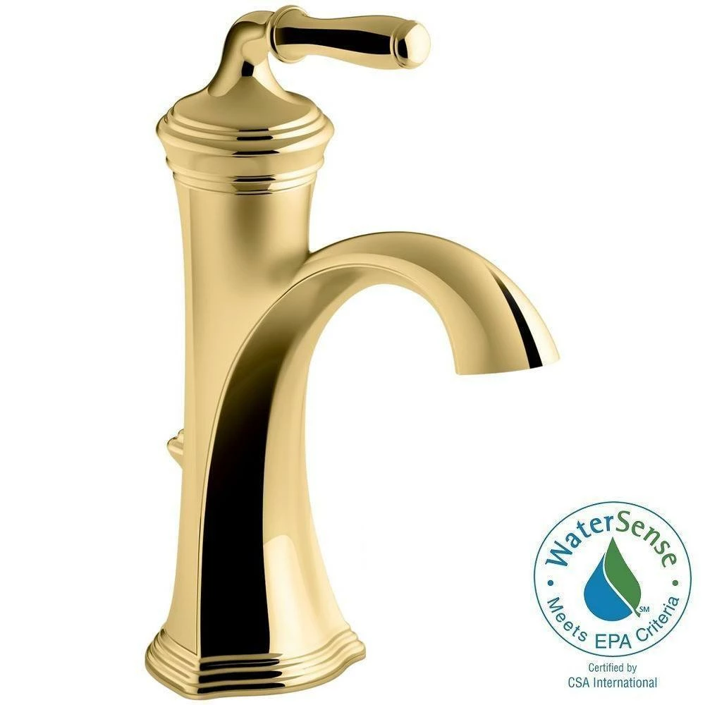 Top 10 โญ KOHLER Devonshire Single Hole Single Handle Bathroom Faucet In Vibrant Polished Brass ๐