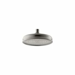 Buy 🛒 Kohler 8" Traditional Round 2.5 Gpm Rainhead With Katalyst Air-Induction Technology Vibrant Brushed Nickel ✨