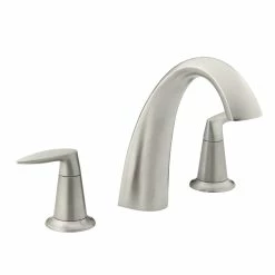 Discount 🎁 Kohler Alteo Brushed Nickel Bath Faucet Trim (Valve Not Included) 🥰