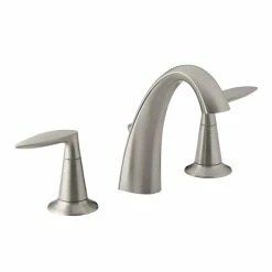 Cheap 😍 Kohler Alteo Widespread Bathroom Sink Faucet Brushed Nickel (K-45102-4-BN) 🤩