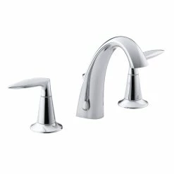 Best Pirce 🎉 Kohler Alteo Widespread Bathroom Sink Faucet Polished Chrome (K-45102-4-CP) 🤩