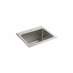 Flash Sale ❤️ Kohler Ballad? 25" X 22" X 11-9/16" Top-Mount Utility Sink With Single Faucet Hole 💯