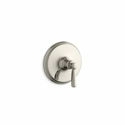 Outlet 👍 Kohler Bancroft? Valve Trim W/Metal Lever Handle For Thermostatic Valve, Requires Valve Vibrant Polished Nickel ✔️