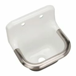 Best reviews of 🎁 Kohler Bannon Wall-mount Cast-iron White Service Sink ❤️