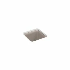 Cheap ⭐ Kohler Cairn 15-1/2" X 15-1/2" X 10-1/8" Neoroc Under-Mount Bar Sink ✨