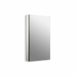 Outlet 👍 Kohler Catalan 20-1/8" W X 36-1/8" H Aluminum Single-Door Medicine Cabinet With 107 Degree Hinge 🌟