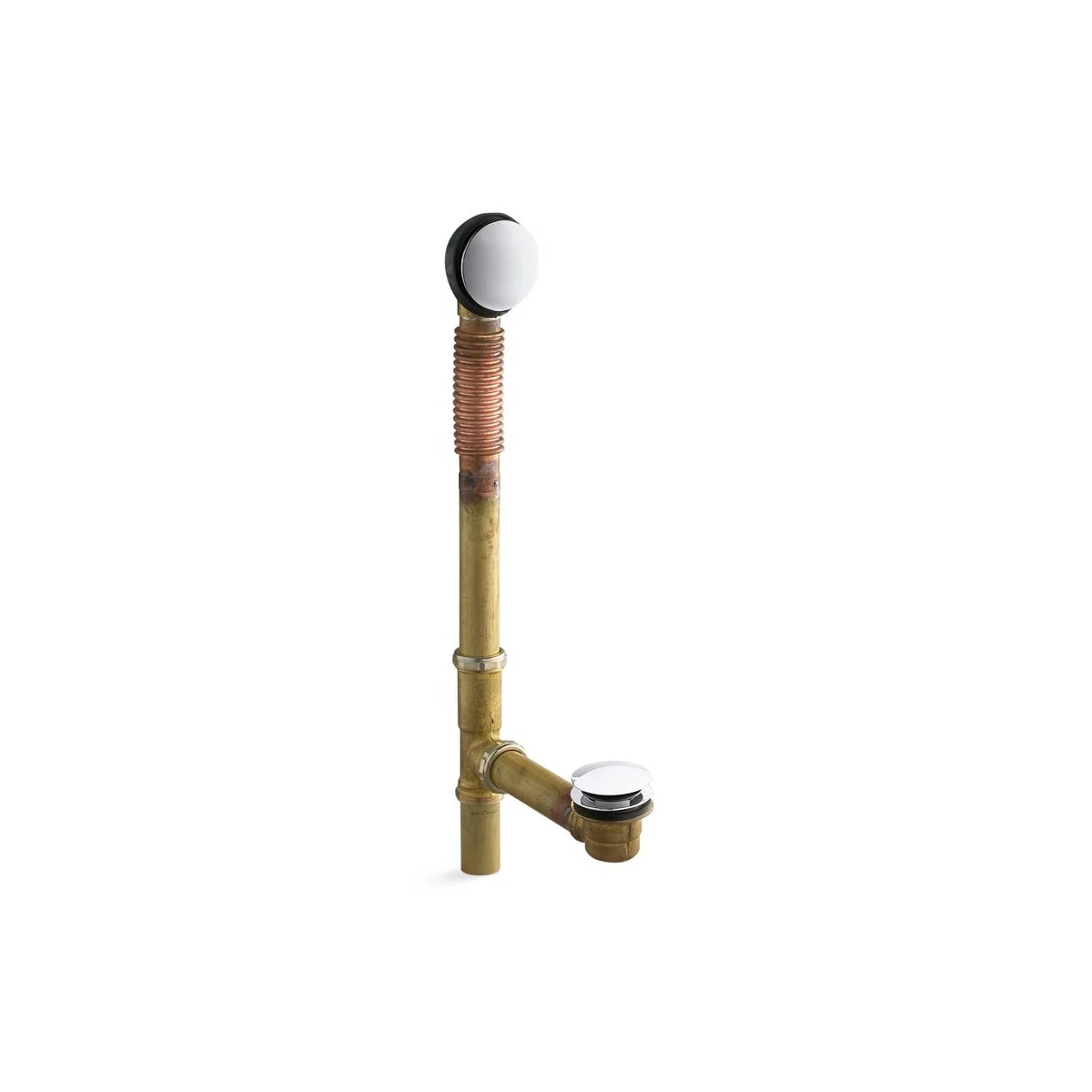 Brand new ✨ Kohler Clearflo™ Brass Toe Tap Bath Drain Polished Chrome (K-7259-Cp) 👏