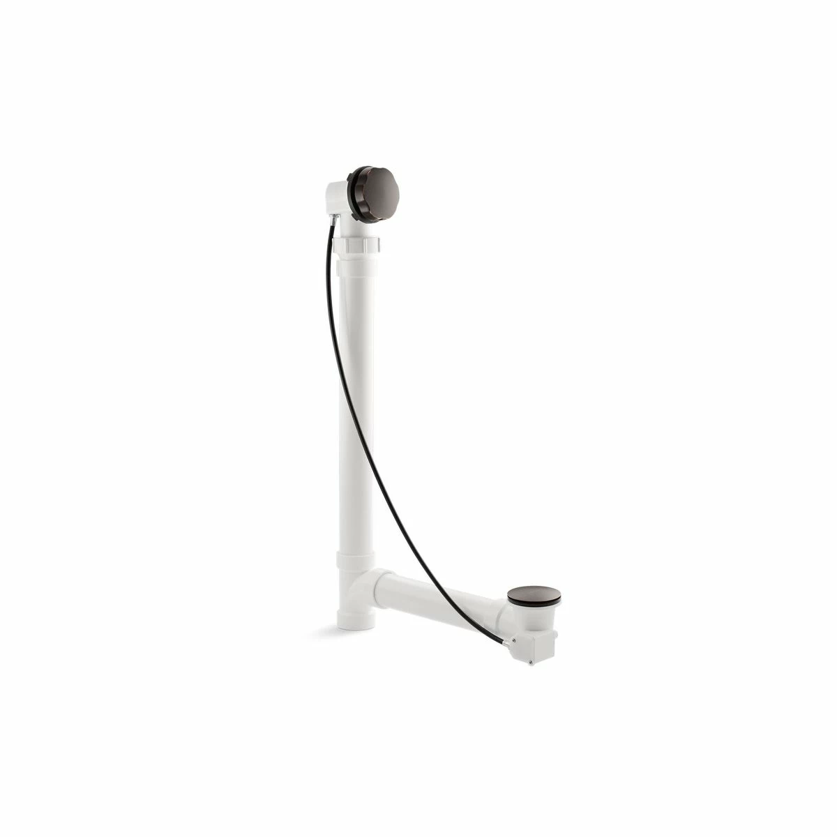 Wholesale 😍 Kohler Clearflo™ Cable Bath Drain With Pvc Tubing Oil-Rubbed Bronze (K-7213-2Bz) 👍