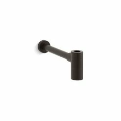 New ✔️ Kohler Contemporary Round Bottle Trap, 1-1/4" X 1-1/4" Oil-Rubbed Bronze (K-9033-2BZ) 🔥