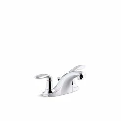 Best reviews of 🌟 Kohler Coralais? Two-Handle Centerset Bathroom Sink Faucet With Plastic Pop-Up Drain & Lift Rod, Project Pack (K-P15241-4DRA-CP) 👍