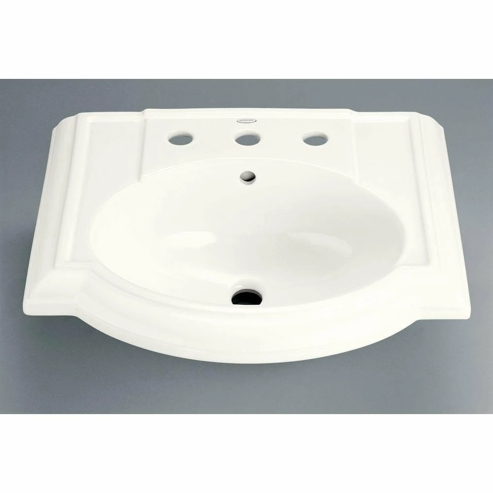 Wholesale 🌟 Kohler Devonshire® Bathroom Sink With 4" Centerset Faucet Holes White (K-2287-4-0) ✨