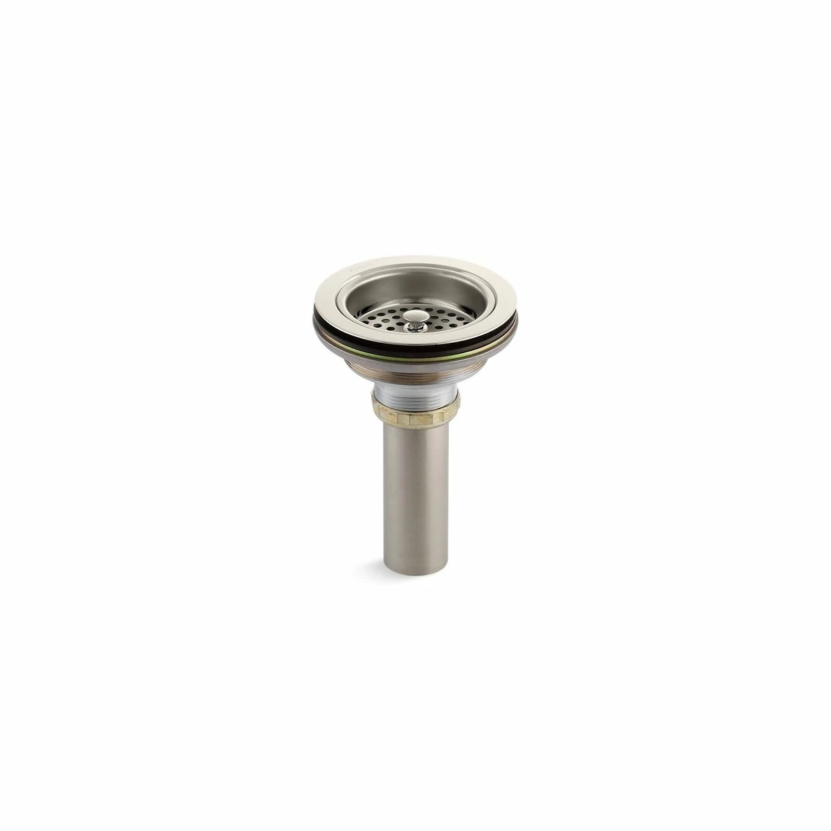Deals ๐ Kohler Duostrainer Sink Drain And Strainer With Tailpiece Vibrant Polished Nickel ๐ฏ