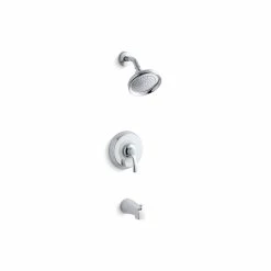 Best deal 💯 Kohler Fairfax® Rite-Temp® Bath And Shower Trim Set With Npt Spout, Valve Not Included (K-TS12007-4-CP) 🤩