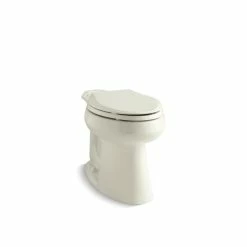 Budget 🔔 Kohler Highline Comfort Height Class Five Elongated Toilet Bowl Only In Biscuit 🤩