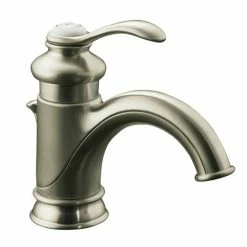 Best deal 🎉 Kohler Fairfax Single-Handle Bathroom Sink Faucet Brushed Nickel (K-12182-BN) 🌟