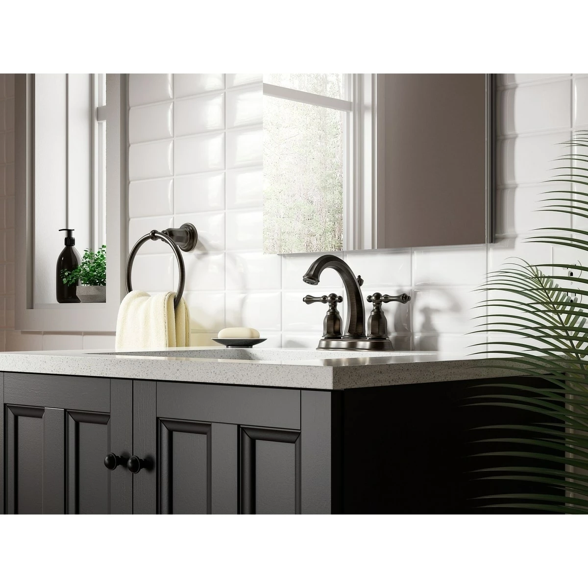 Outlet 🤩 Kohler Kelston Centerset Bathroom Sink Faucet Oil-Rubbed Bronze ✔️ - Image 2