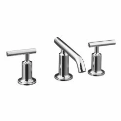 Top 10 ✨ Kohler Purist Polished Chrome Low Lever Handles Bathroom Sink Faucet 🔥