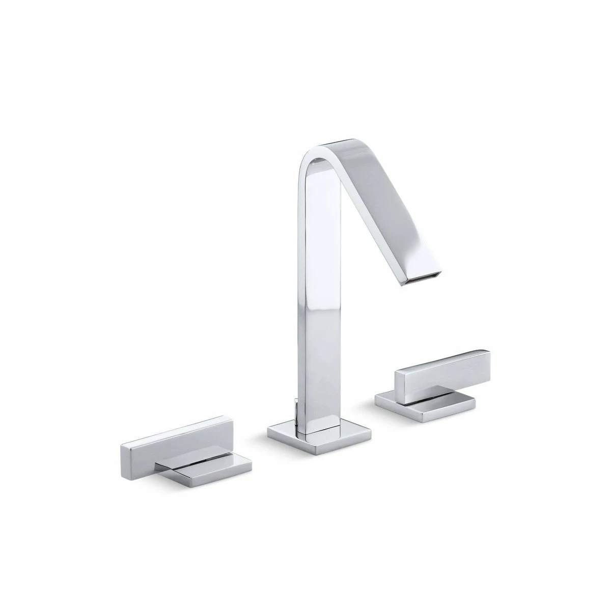 Buy 🤩 Kohler Loure Vibrant Polished Nickel Widespread Bathroom Sink Faucet ❤️
