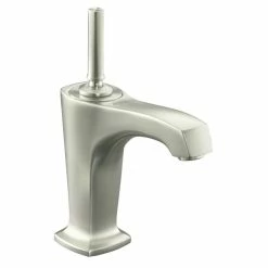 Best deal 👍 Kohler K-16230-4-BN Vibrant Brushed Nickel Margaux Single-Control Lavatory Faucet With 5-3/8" Spout And Lever Handle 🧨