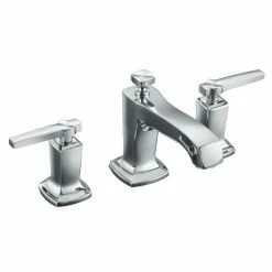 Buy 🤩 Kohler Polished Chrome Margaux Widespread Lavatory Faucet With Lever Handles 😉