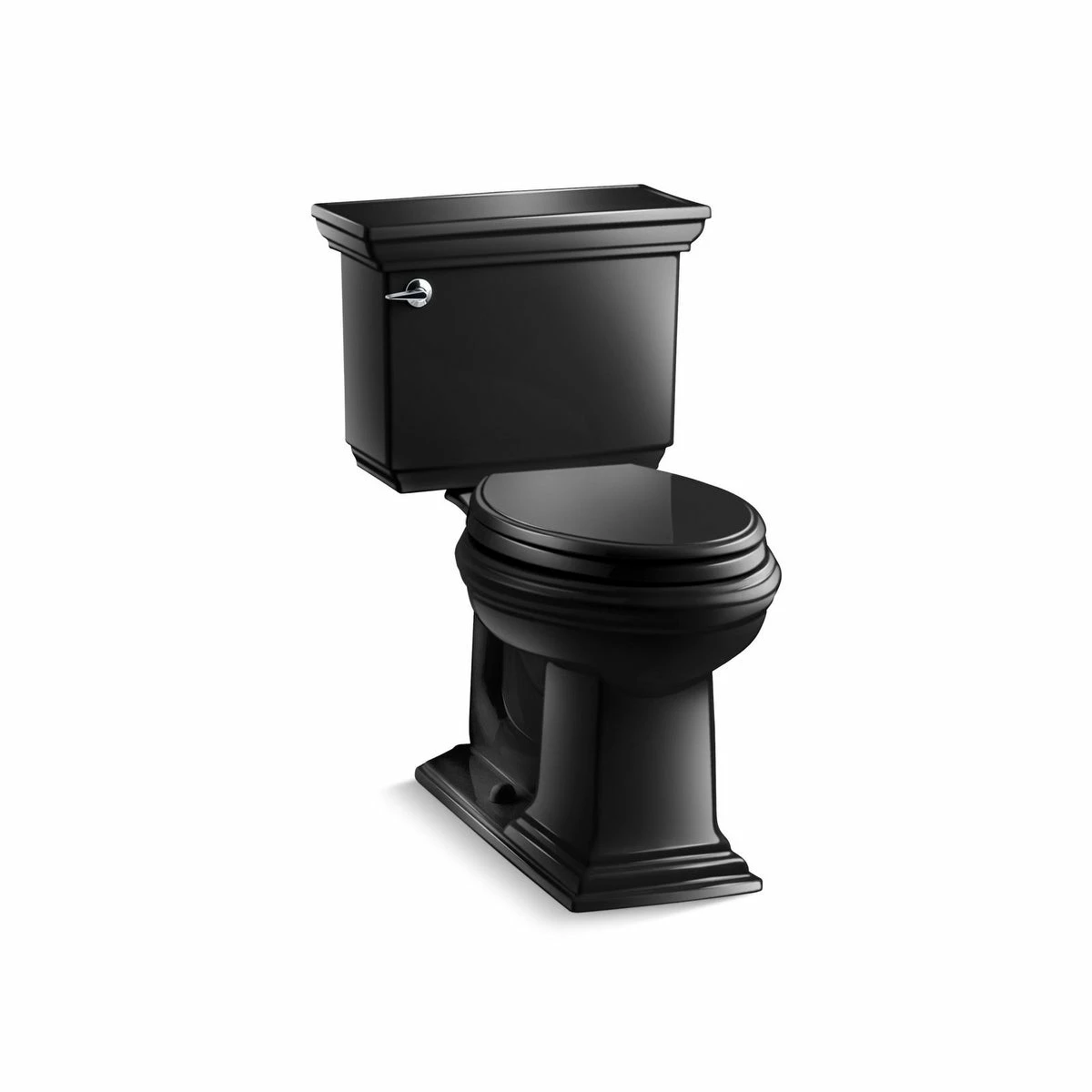 Discount โค๏ธ Kohler Memoirs Stately Comfort Height Two-Piece Elongated 1.28 GPF Toilet With AquaPiston Flush Technology, Less Seat Dune โจ - Image 3