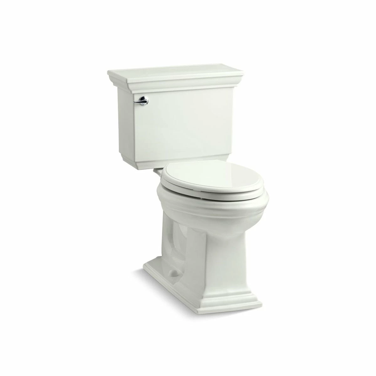 Discount โค๏ธ Kohler Memoirs Stately Comfort Height Two-Piece Elongated 1.28 GPF Toilet With AquaPiston Flush Technology, Less Seat Dune โจ - Image 2