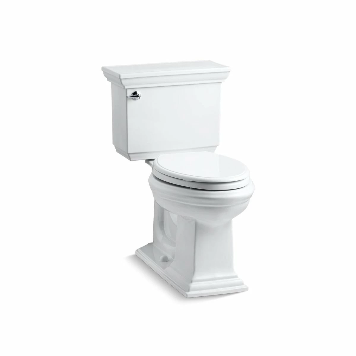 Discount โค๏ธ Kohler Memoirs Stately Comfort Height Two-Piece Elongated 1.28 GPF Toilet With AquaPiston Flush Technology, Less Seat Dune โจ