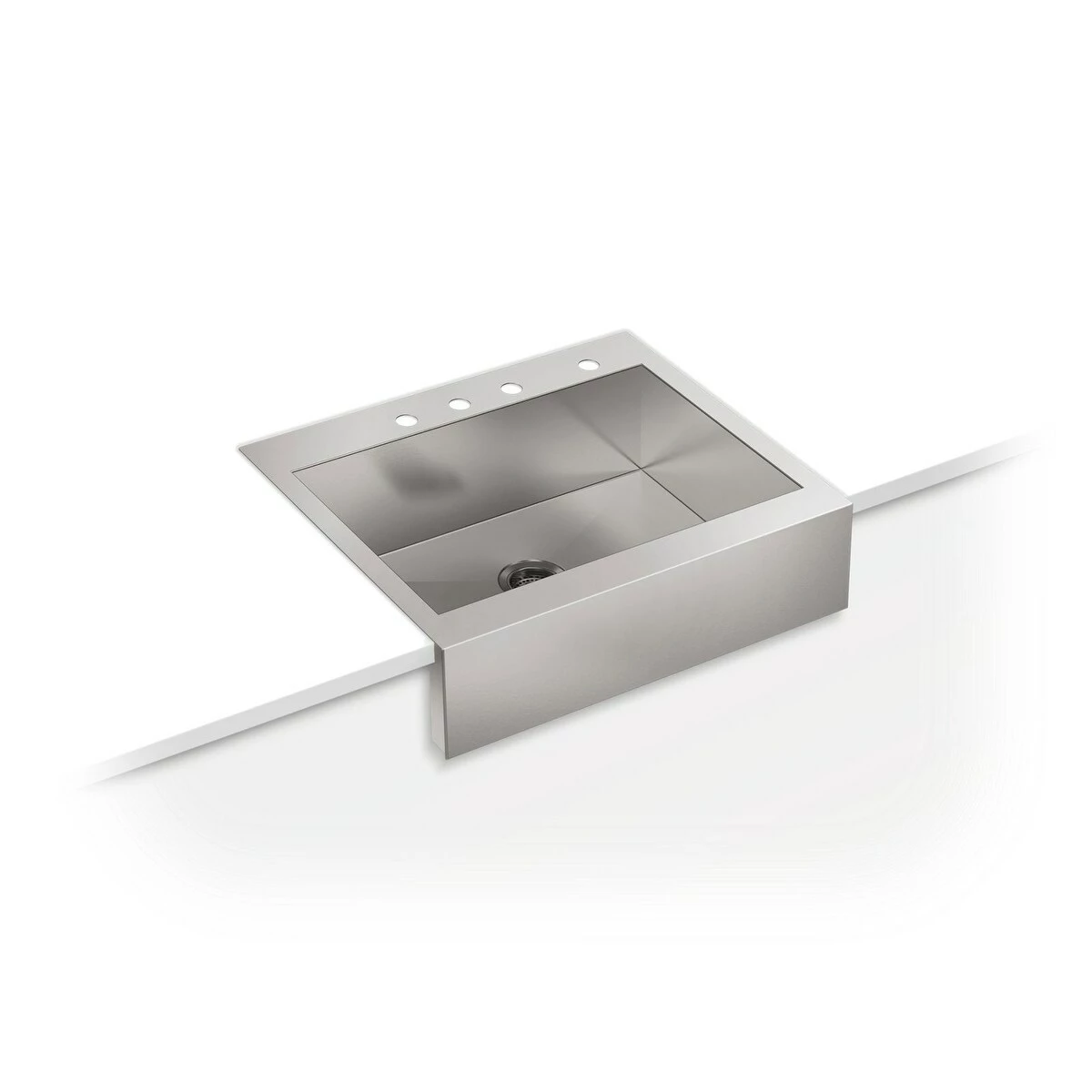 Deals โ๏ธ Kohler Vault 29-3/4" X 24-5/16" X 9-5/16" Self-Trimming(R) Single-Bowl Apron-Front Kitchen Sink For 30" Cabinet โญ