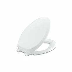 Discount ❤️ Kohler French Curve® Quiet-Close™ Elongated Toilet Seat Sandbar (K-4713-G9) Dune 👏