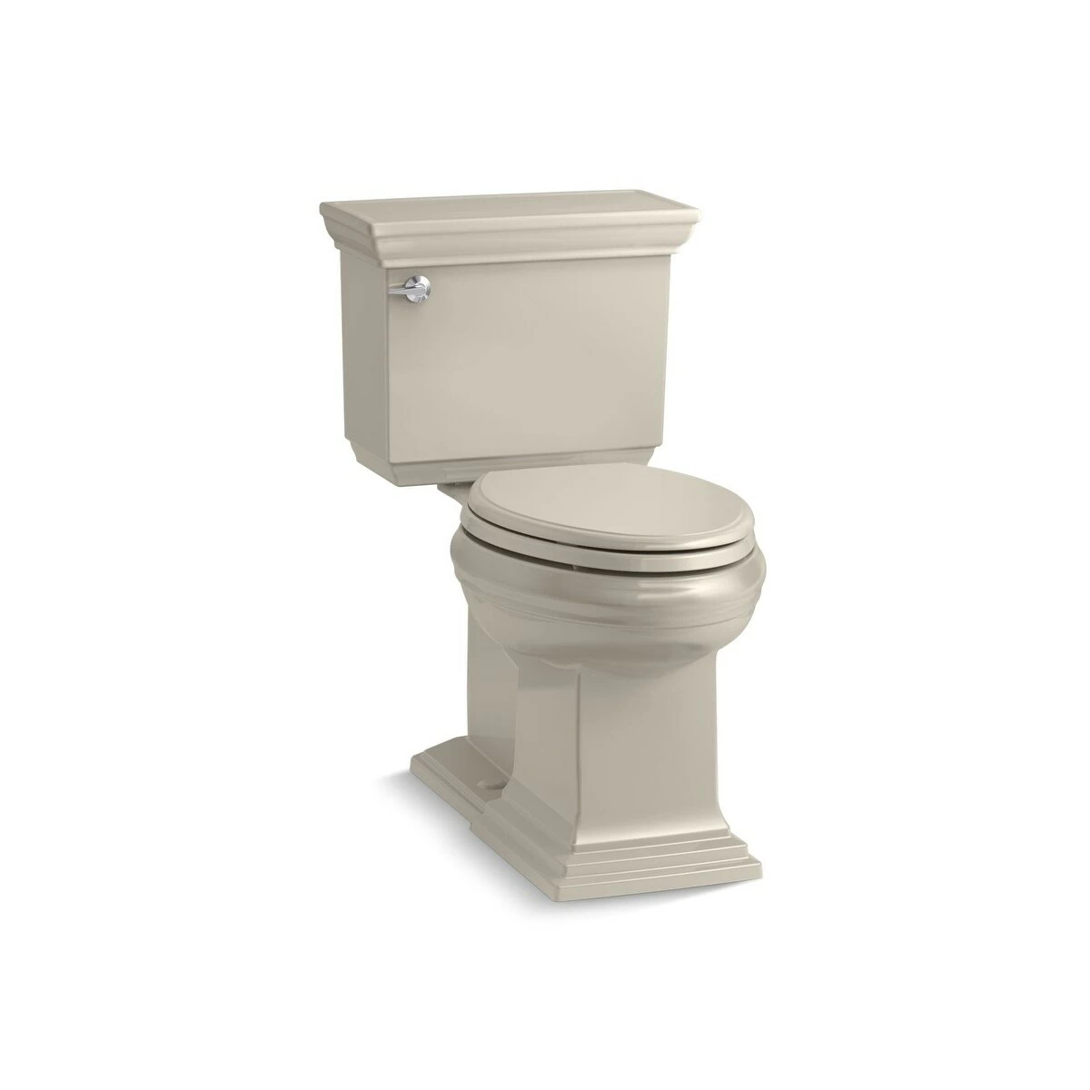 Best reviews of 😉 Kohler K-6669 Memoirs Stately Comfort Height Two-Piece Elongated 1.28 GPF Toilet With AquaPiston Flush Technology, Less Seat Ice Grey 🤩 - Image 5