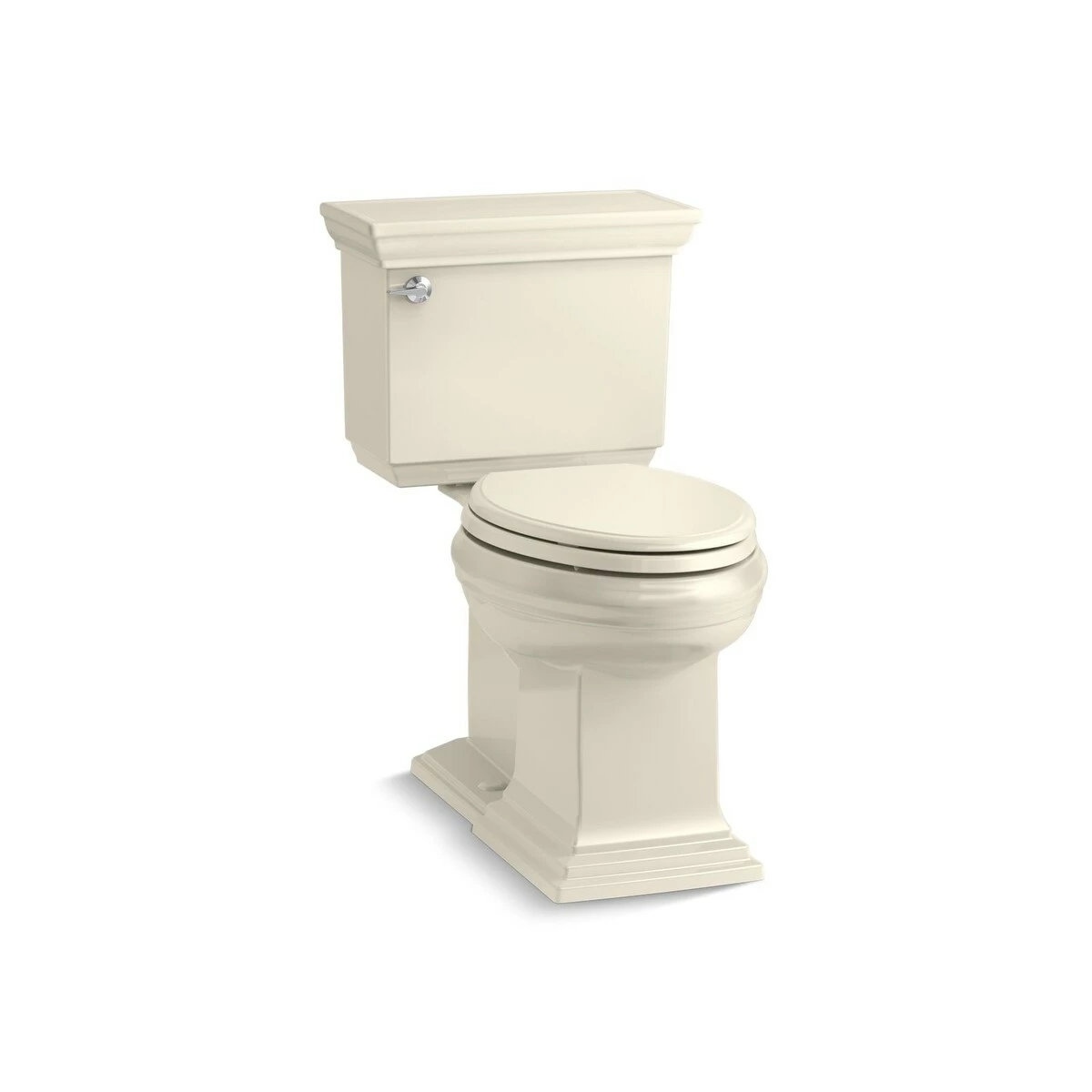 Best reviews of 😉 Kohler K-6669 Memoirs Stately Comfort Height Two-Piece Elongated 1.28 GPF Toilet With AquaPiston Flush Technology, Less Seat Ice Grey 🤩 - Image 4