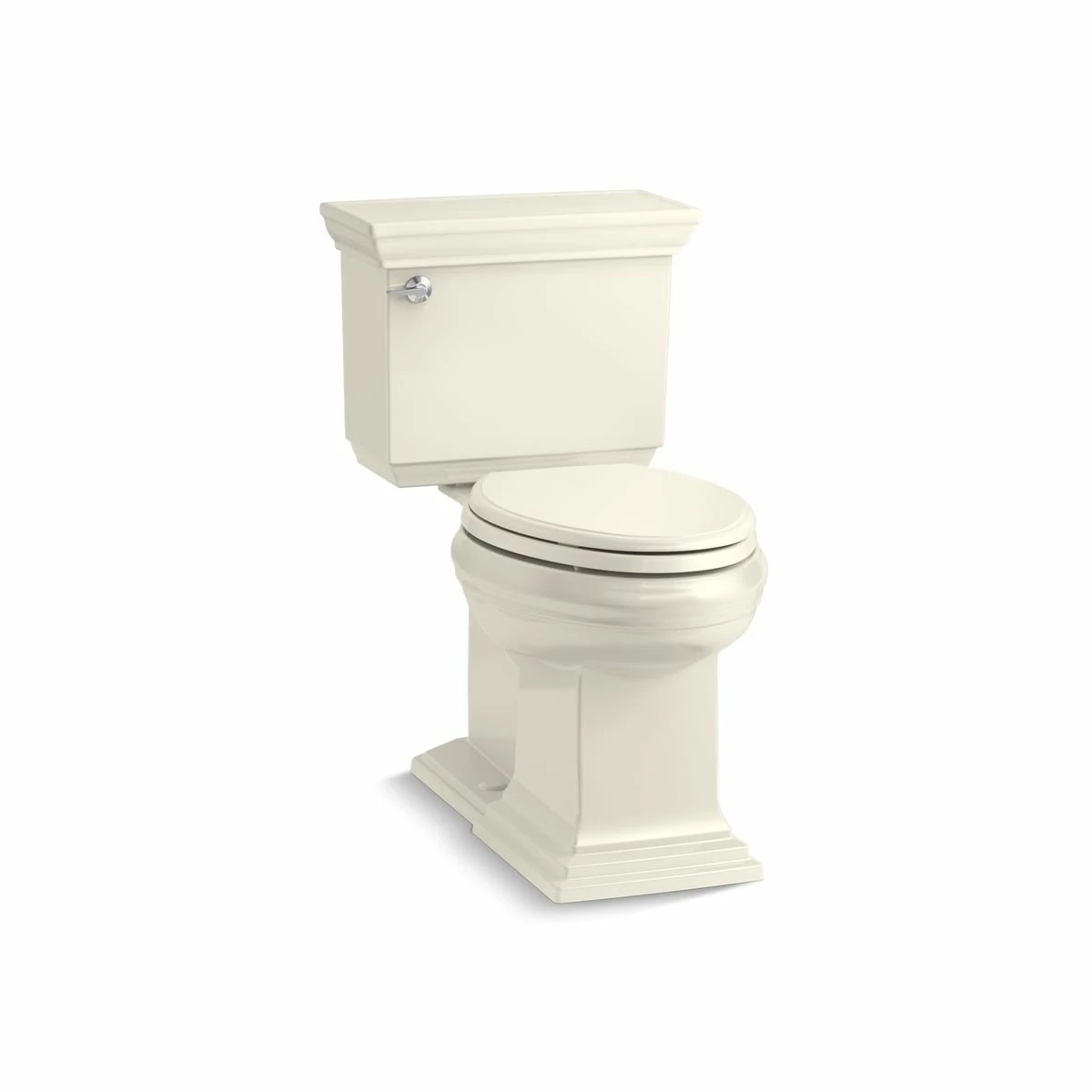 Best reviews of 😉 Kohler K-6669 Memoirs Stately Comfort Height Two-Piece Elongated 1.28 GPF Toilet With AquaPiston Flush Technology, Less Seat Ice Grey 🤩 - Image 3