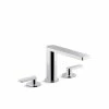 Top 10 🧨 Kohler Composed Widespread Bathroom Sink Faucet With Lever Handles Vibrant Titanium Polished Chrome 💯
