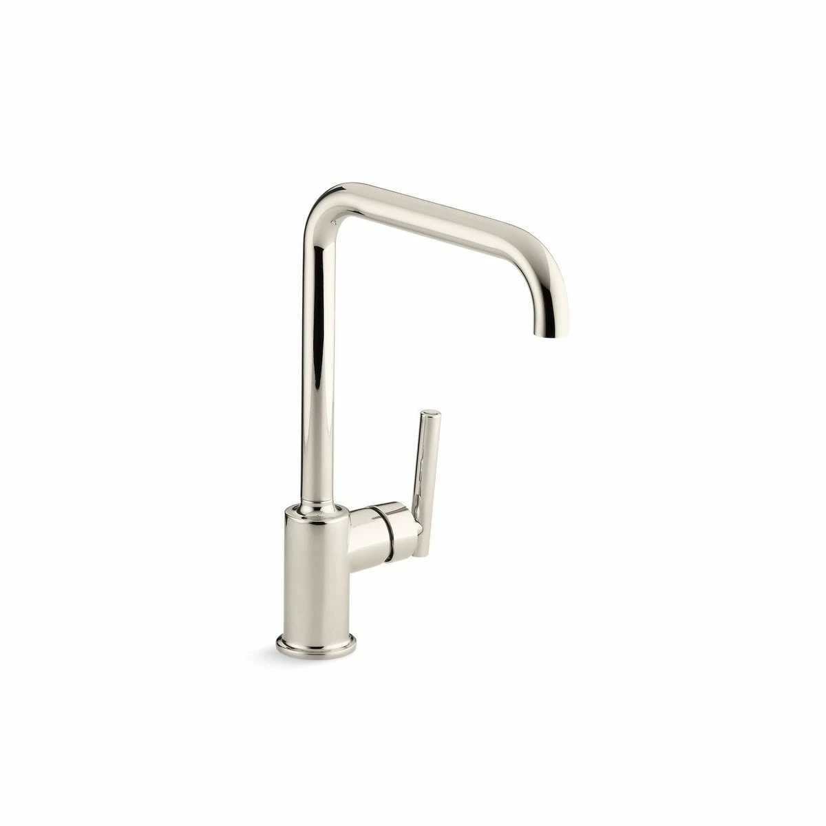 Hot Sale โญ Kohler Purist Single-Hole Kitchen Sink Faucet With 8" Spout Polished Chrome Matte Black ๐คฉ - Image 3
