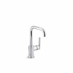 Cheap 💯 Kohler Purist Single-Hole Kitchen Sink Faucet With 6" Spout Polished Nickel 😍