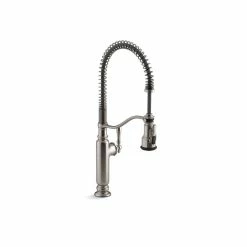 Cheapest ✨ Kohler Tournant Semiprofessional Kitchen Sink Faucet Polished Chrome 😍