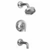 Budget 😉 Kohler K-T14421-4-CP Polished Chrome Purist Rite-Temp Pressure-Balancing Bath And Shower Faucet Trim 🤩
