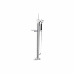 Coupon ⌛ Kohler Margaux Floor-Mount Bath Filler Trim With Handshower Brushed Nickel 👏