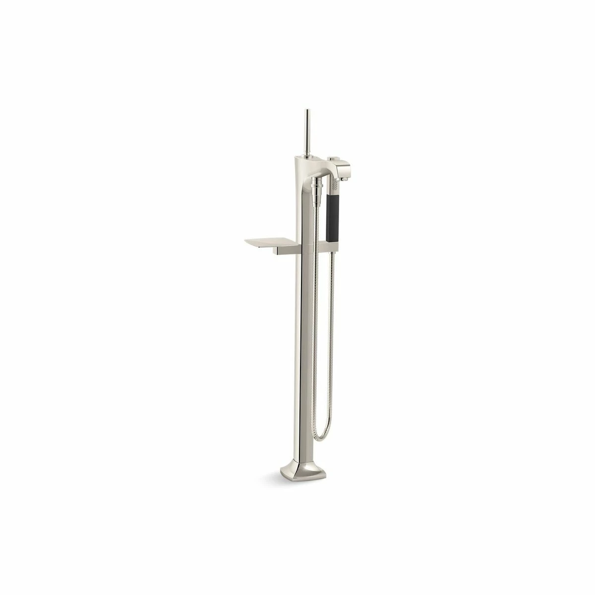 Coupon โ Kohler Margaux Floor-Mount Bath Filler Trim With Handshower Brushed Nickel ๐ - Image 2