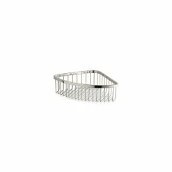Cheapest ❤️ Kohler Large Shower Basket Vibrant Polished Nickel (K-1897-SN) - Vibrant Polished Nickel ⭐