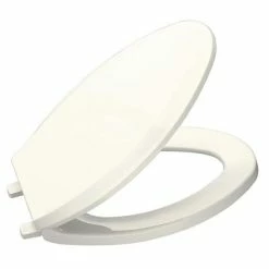 New ⭐ Kohler Lustra Elongated Closed Front Toilet Seat ⭐