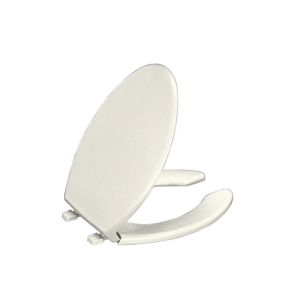 Best Sale π Kohler Lustra Plastic Elongated Toilet Seat K-4650-0 White β
