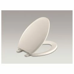 New ⌛ Kohler Lustra Quick-Release Elongated Toilet Seat Innocent Blush - Innocent Blush 🎁
