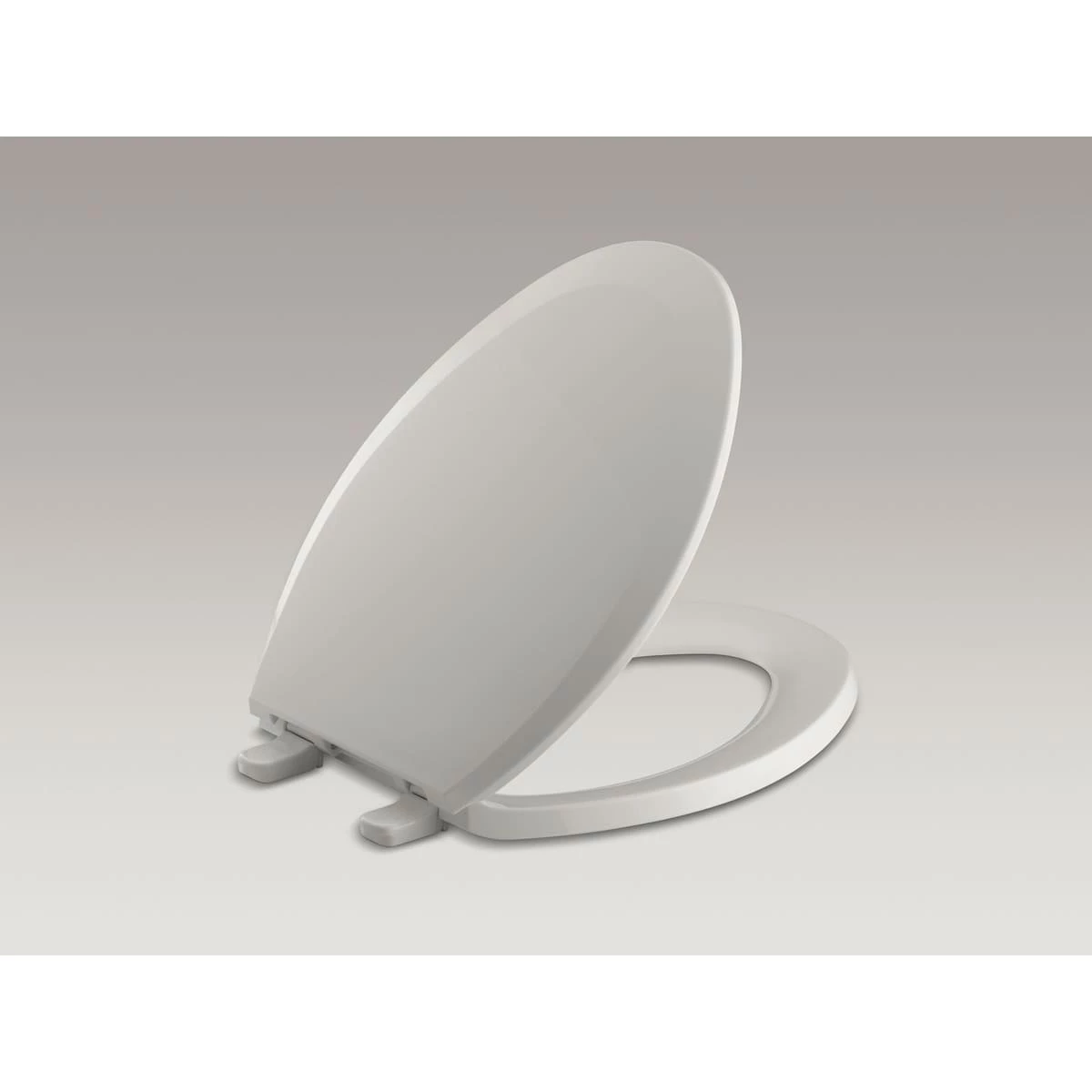 New 😀 Kohler Lustra™ Quick-Release™ Elongated Toilet Seat Tender Grey (K-4652-56) 🛒